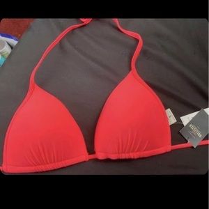 Pink bikini top